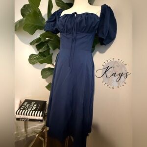 New with tags stunning navy dress